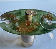 Load image into Gallery viewer, Majestic Moss Green Wine Holder DesignZ by CT