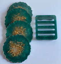 Load image into Gallery viewer, Custom Order Large Coaster Set with Matching Holder DesignZ by CT