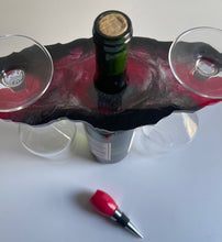 Load image into Gallery viewer, Crossing the Lines Wine Holder Set DesignZ by CT