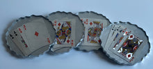 Load image into Gallery viewer, Play Your Cards Right Coaster Set-Silver DesignZ by CT