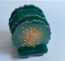 Load image into Gallery viewer, Custom Order Large Coaster Set with Matching Holder DesignZ by CT