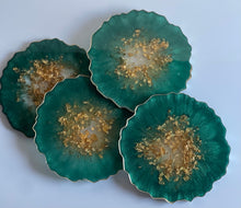 Load image into Gallery viewer, Custom Order Large Coaster Set with Matching Holder DesignZ by CT