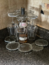 Load image into Gallery viewer, Custom Order Wine Holder Bundle & 5 Large Coasters DesignZ by CT