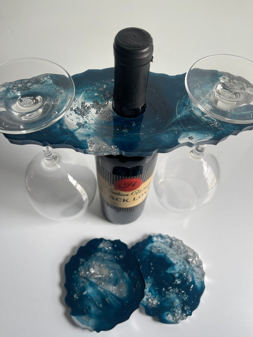 Sapphire Opulence Wine Holder Bundle Set DesignZ by CT