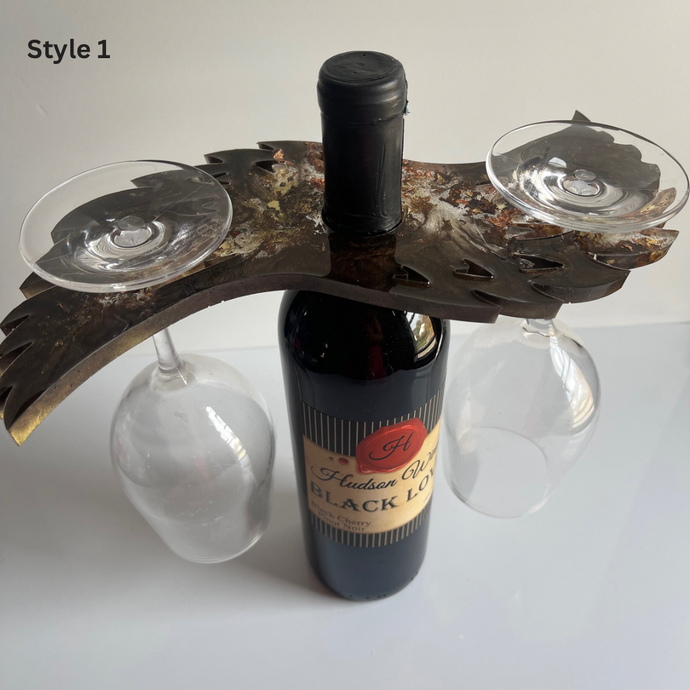 Custom Order Wine Holder - 2 Glasses DesignZ by CT