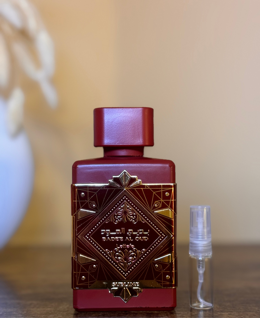 Lattafa Bade'e Al Oud Sublime Sample Scents by CT