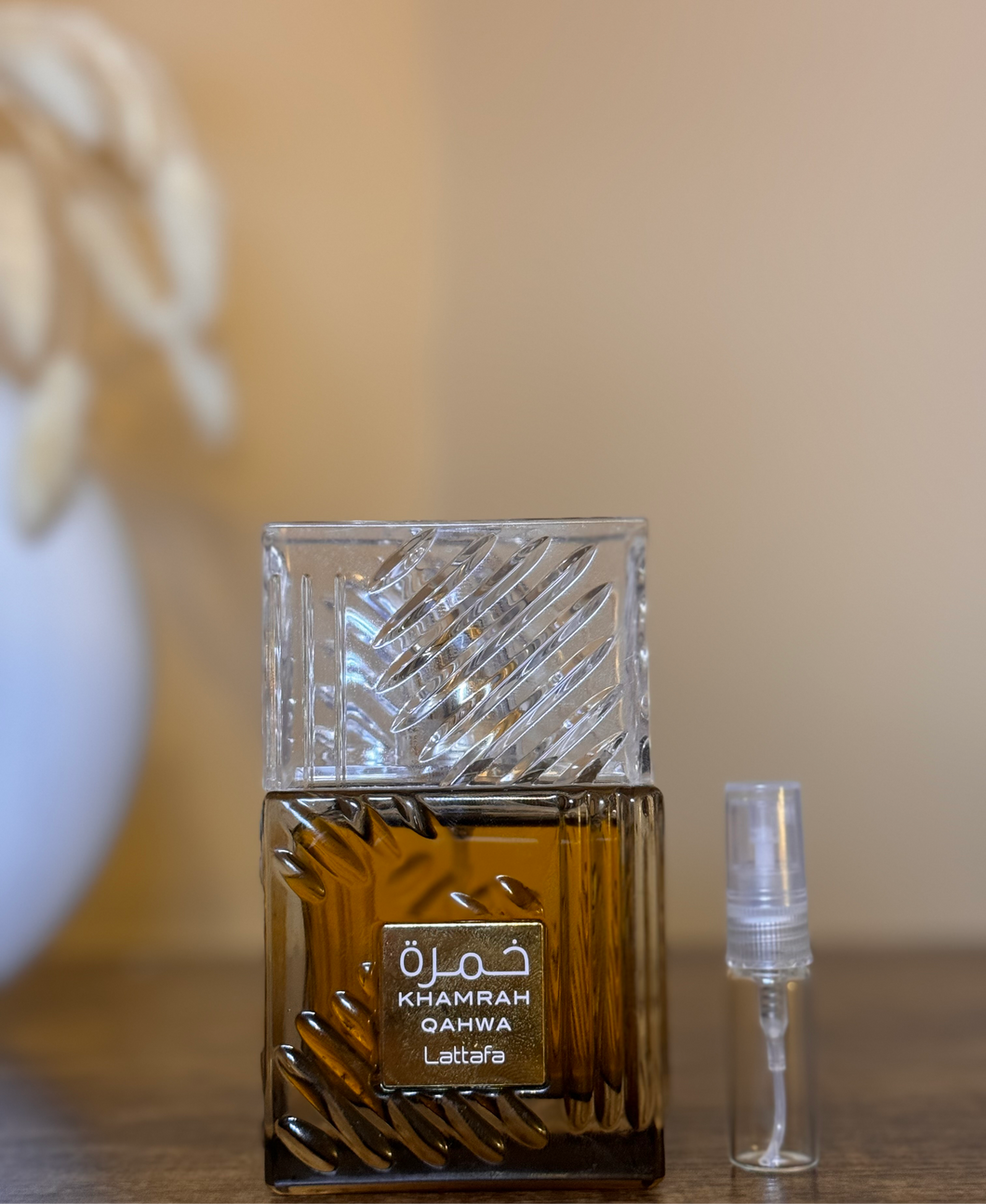 Lataffa Khamrah Qahwa Sample Scents by CT