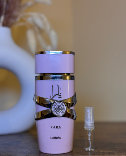 Lataffa Yara Pink Sample Scents by CT