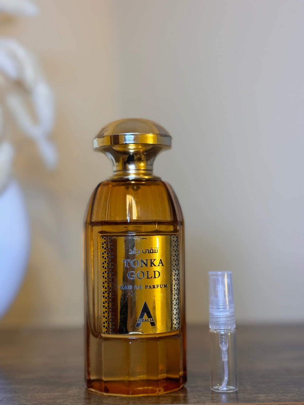 Atralia Tonka Gold Sample Scents by CT