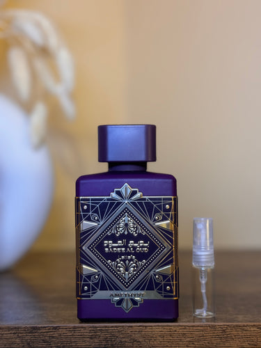 Lattafa Bade'e Al Oud Amethyst Sample Scents by CT