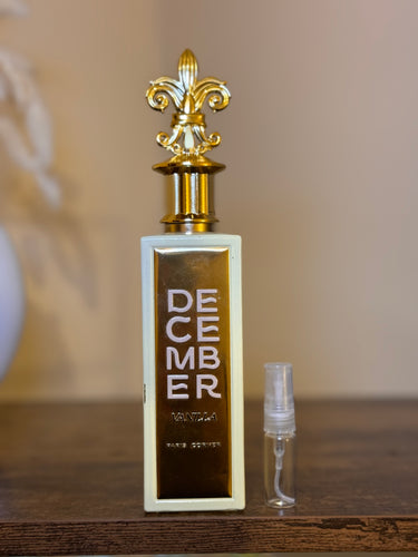 Paris Corner December Vanilla Sample Scents by CT