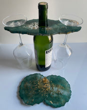 Load image into Gallery viewer, Green Goddess Wine Holder Bundle Set DesignZ by CT
