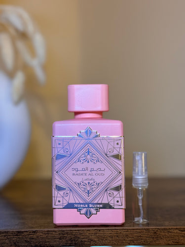 Lattafa Bade'e Al Oud Noble Blush Sample Scents by CT