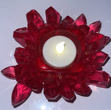 Load image into Gallery viewer, Candy Apple Tea Light Flower Candle Holder DesignZ by CT
