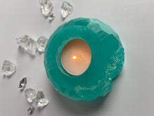 Load image into Gallery viewer, Hey Tiff Geode Tea Light Candle Holder DesignZ by CT

