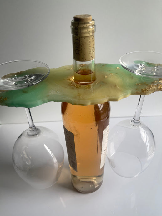 Creamy Mint Wine Holder DesignZ by CT