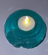 Load image into Gallery viewer, Hey Tiff Geode Tea Light Candle Holder DesignZ by CT
