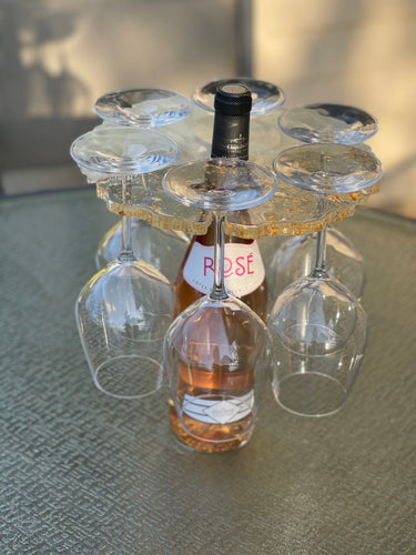 Custom Order Wine Holder - 6 Glasses DesignZ by CT 