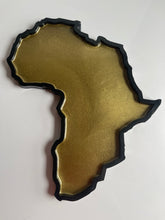 Load image into Gallery viewer, Africa Tray (Gold &amp; Black) DesignZ by CT 
