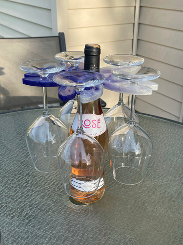 Custom Order Wine Holder - 5 Glasses DesignZ by CT 