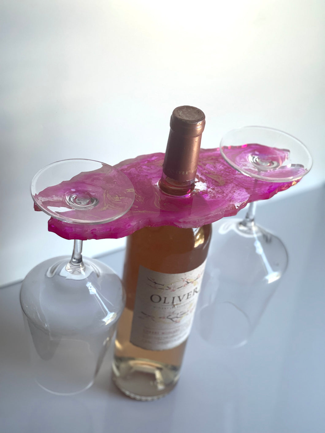 Pretty in Pink Wine Holder DesignZ by CT
